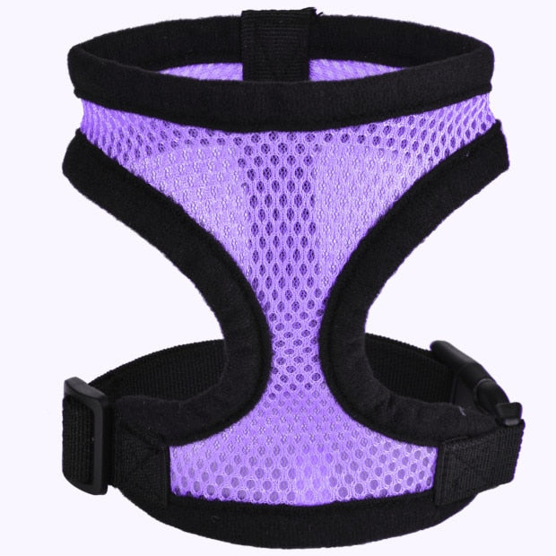 Adjustable Breathable Vest Collars Chain Puppy Cat Pet Dog Harness Leash Lead Set Dog Chest Straps Accessories Free Shipping