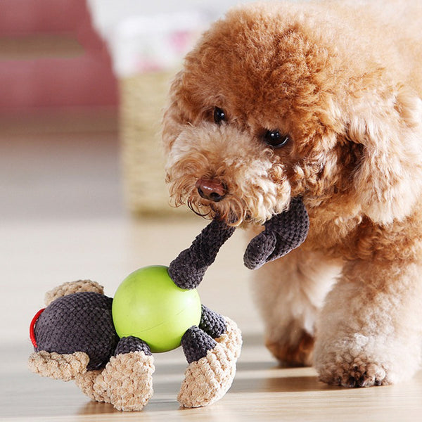 Plush Chewable Puppy Toy