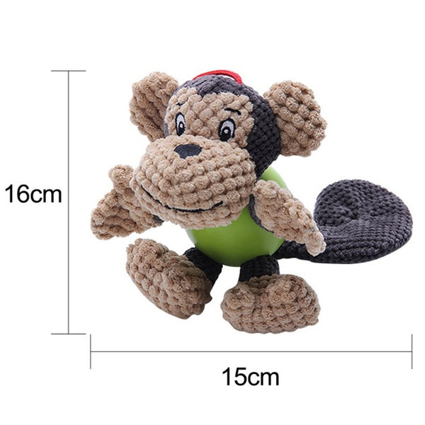 Plush Chewable Puppy Toy