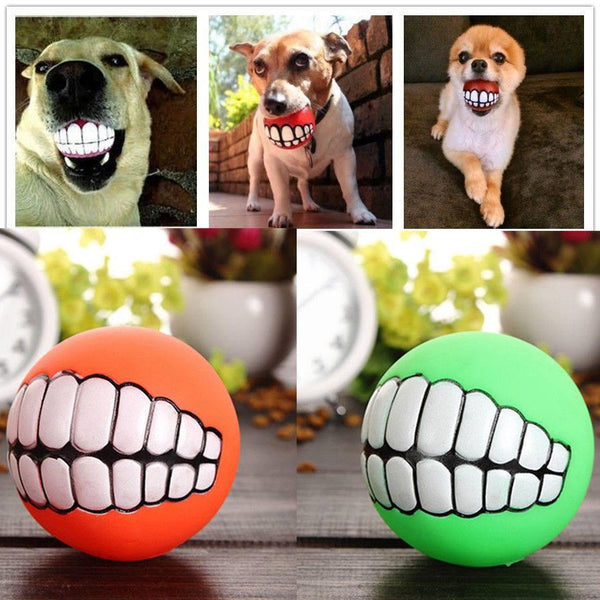 PVC Squeaky Dog Ball