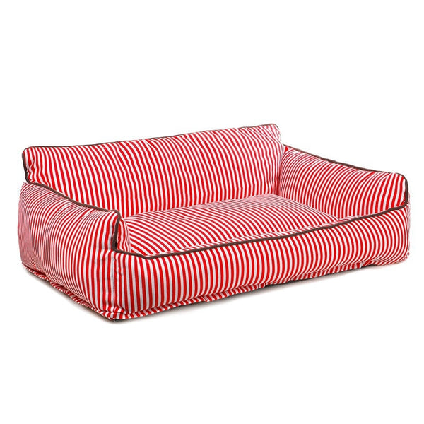 Striped Soft Pet Sofa Bed