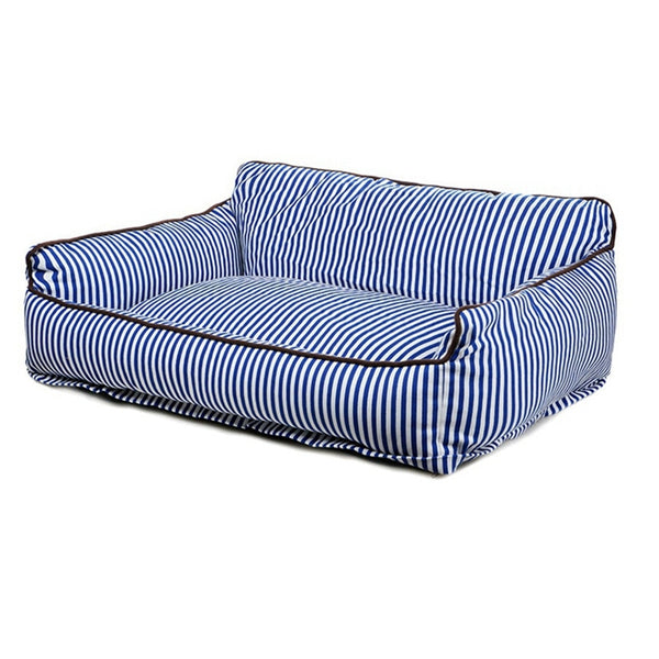 Striped Soft Pet Sofa Bed