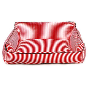 Striped Soft Pet Sofa Bed