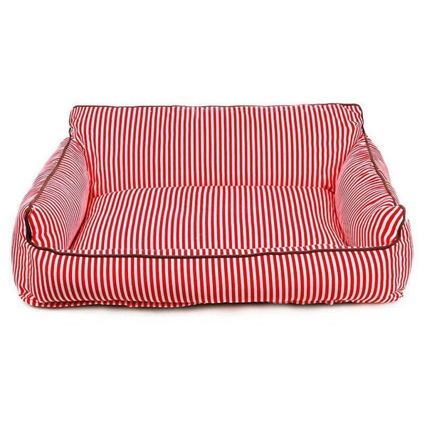 Striped Soft Pet Sofa Bed