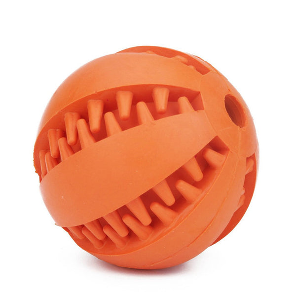 Rubber Dog Treat Ball
