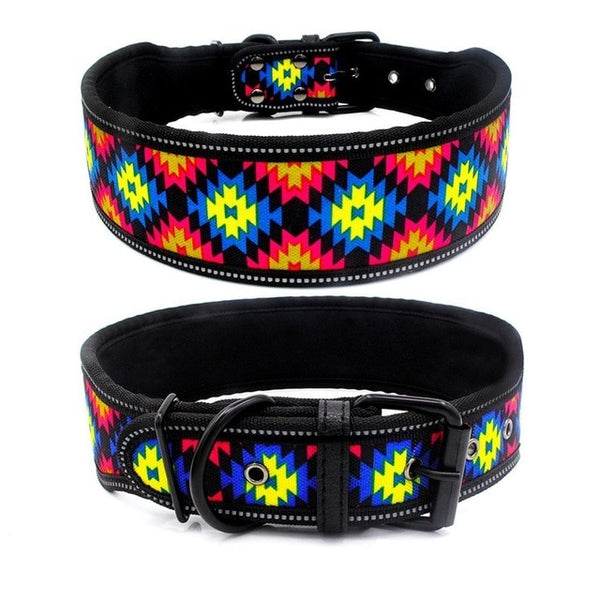 Benepaw Reflective Waterproof Camouflage Dog Collars For Small Medium Big Dogs Breathable Soft Padded Pet Collar Lead Supplies